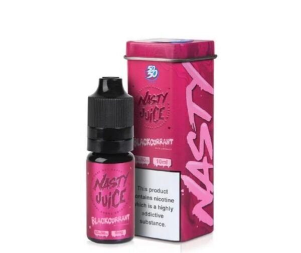 NASTY JUICE 10ml E-Liquid - Wicked Haze - Blackcurrant Lemonade 50/50
