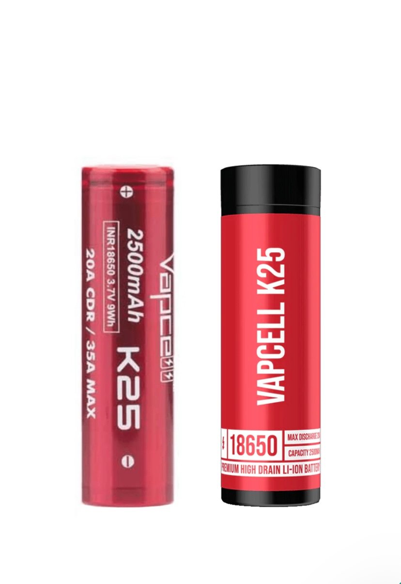 Vapcell K25 18650 Battery