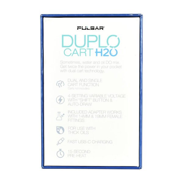 Pulsar DuploCart H2O Thick Oil Vaporizer w/ Water Pipe Adapter - Image 12